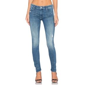 Mother High Waist Looker Jeans in Graffiti Girl Women’s Size 29